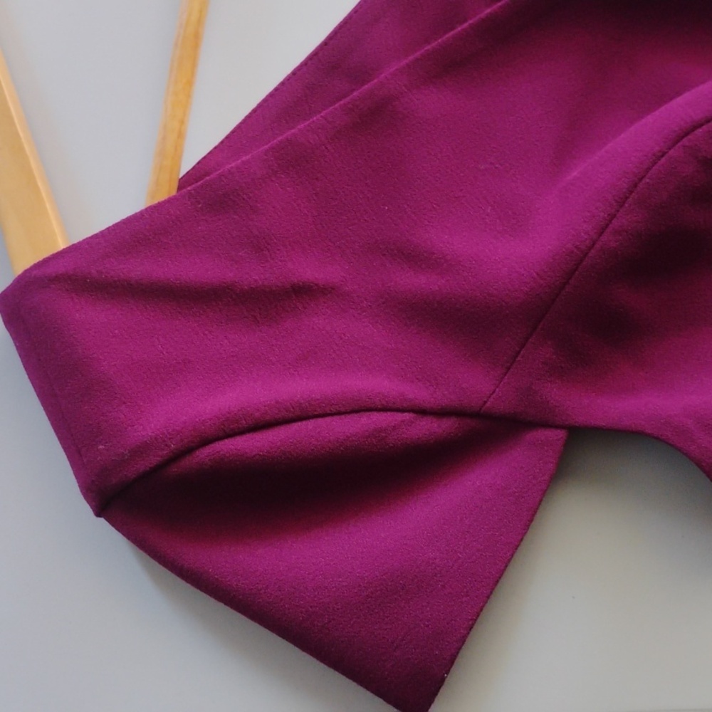 Dress the Population Dark Magenta Corey Dress. Size M - Picture 3 of 16